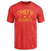 Youth Kansas City Chiefs ＃59 Cooper McDonald Red Flanker T-Shirt