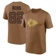 Youth Kansas City Chiefs ＃82 Justyn Ross Brown 2023 Salute To Service Performance T-Shirt